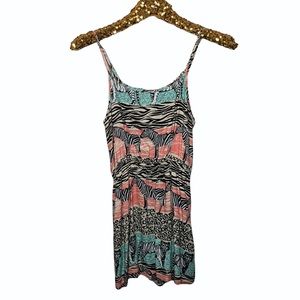 MINKPINK Safari Adventure Jungle Cutout Romper